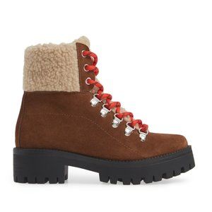 Steve Madden - Bitter Faux Shearling Trim Bootie